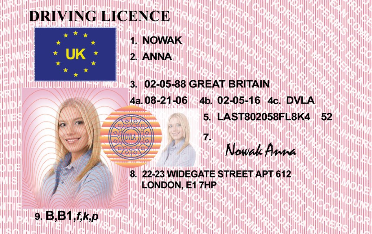 Driving Licence UK